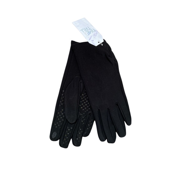 Time And Tru Driving Tech Touch Fleece Lined Gloves - Picture 2 of 7